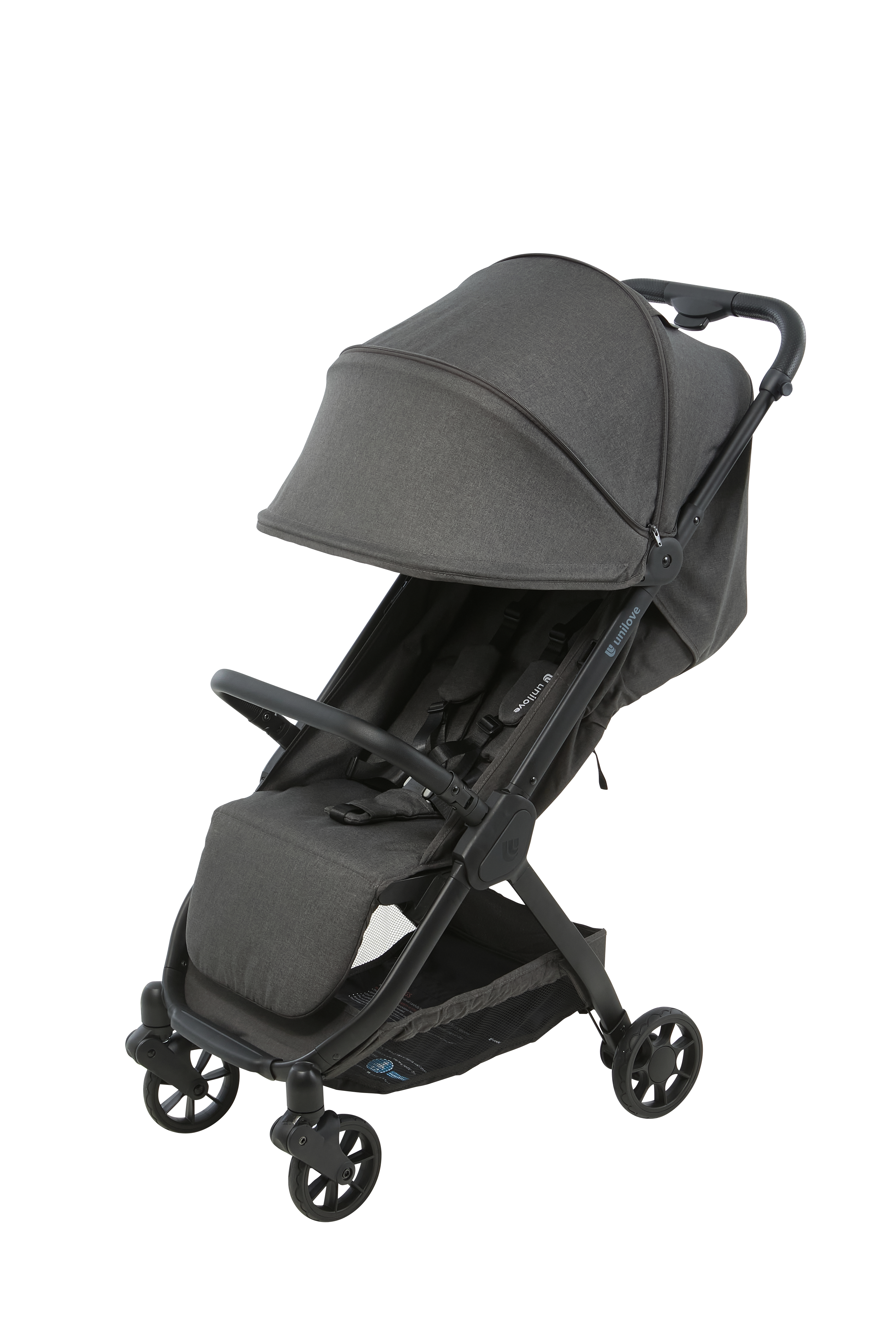 baby stroller lightweight Pika Travel Stroller Onxy Black