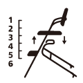 high chair height adjust