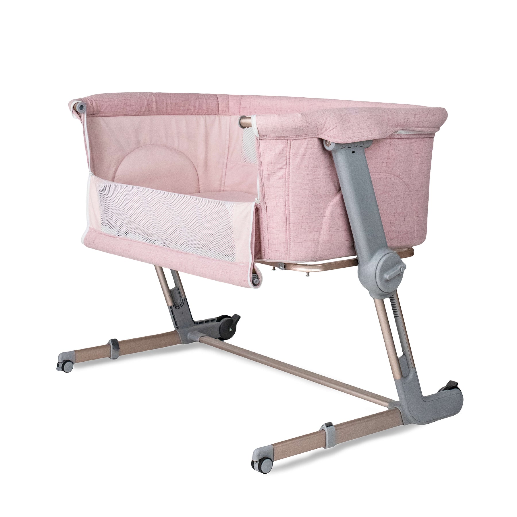 pink bassinet