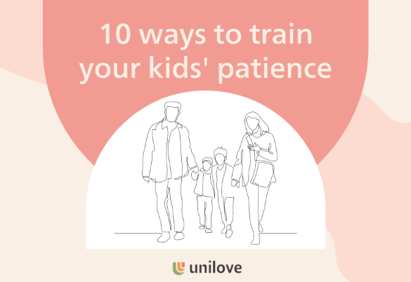 10 ways to train your kids' patience ( 1 to 5 years old )