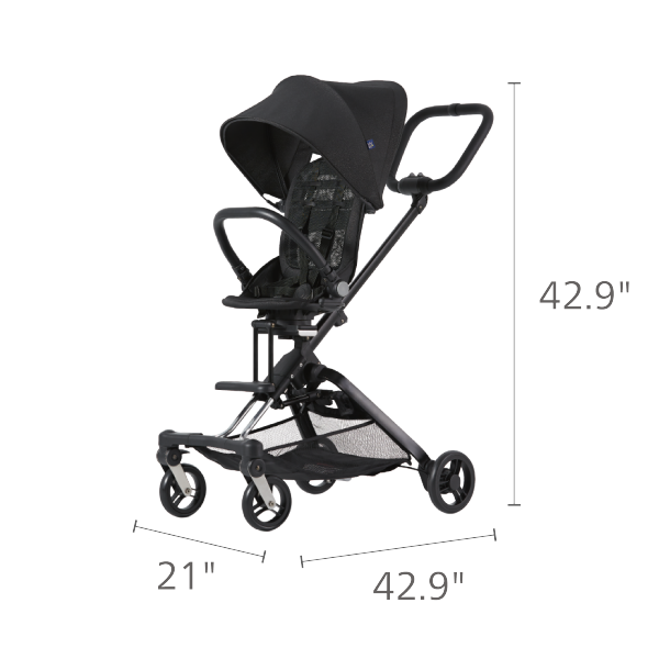 size of lightweight stroller