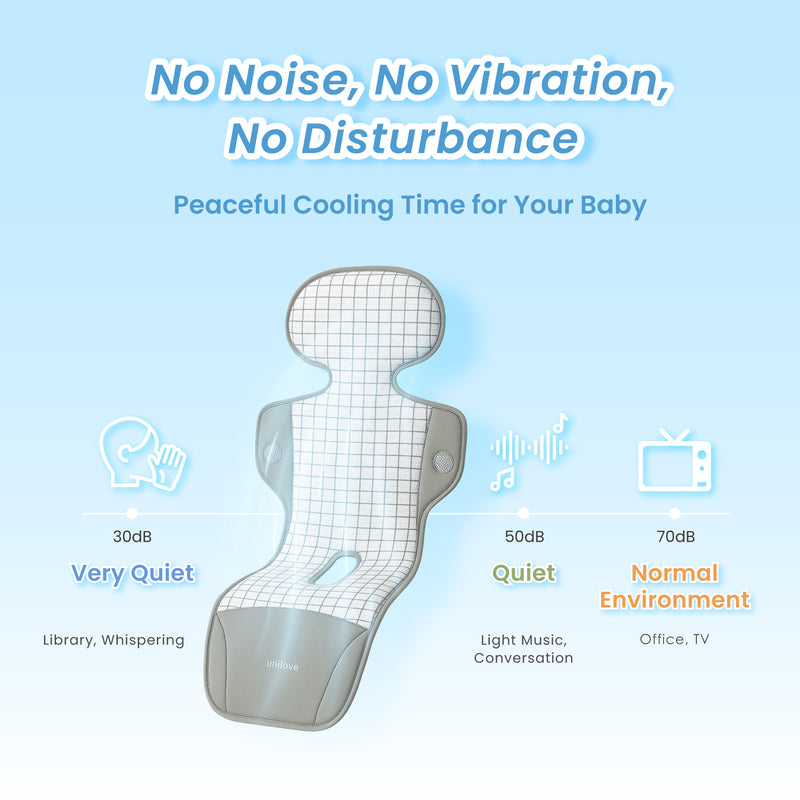 no noise, no vibration, no disturbance peaceful cooling time for your baby