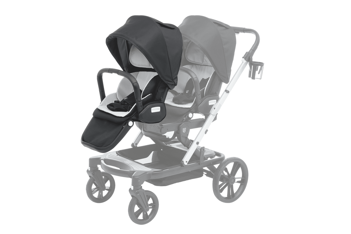 double stroller 2nd newborn toddler seat baby