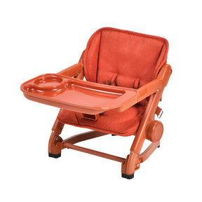 orange booster seat