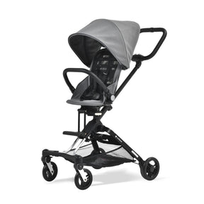 gray baby stroller