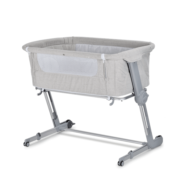 Baby Crib,3 in 1 Bedside Crib Adjustable Portable Bed for Infant,Baby  Bassinet Baby Newborn Must Have Bed,Grey