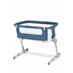 blue bassinet